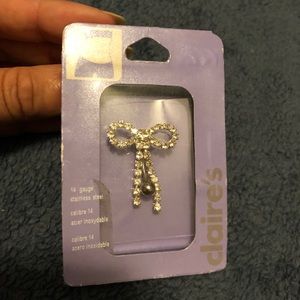 NWT Pretty Rhinestone Belly Button Ring